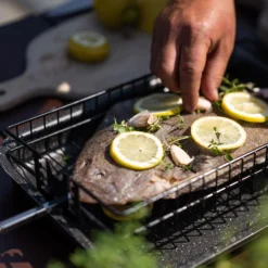 Big Green Egg Flat Basket, Platte Mand Rotisserie -Smokey Touch big green egg flat basket platte mand rotisserie 3