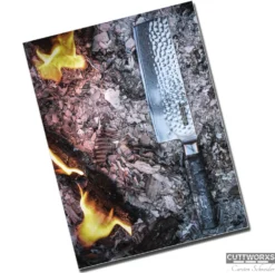 Cuttworxs Flamewood Nakiri Mes -Smokey Touch cuttworxs flamewood nakiri mes 4