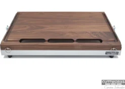 Cuttworxs Notenhouten Snijplank XL Met Sap Geul En Geïntegreerde Opvangbak