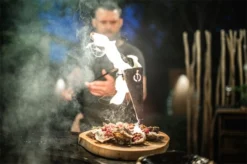 Forged Churrasco Flambadou -Smokey Touch forged churrasco flambadou 2