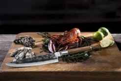 Forged Olive Koksmes 20,5cm -Smokey Touch forged olive koksmes 205cm 2