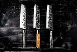 Forged Olive Santokumes 18cm 8 Forged Olive Santokumes 18cm -Smokey Touch forged olive santokumes 18cm 3