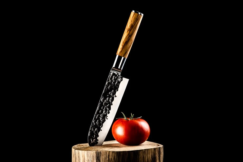 Forged Olive Santokumes 18cm 5 Forged Olive Santokumes 18cm - Afbeelding 5