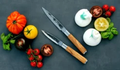 Forged Olive Universeel Mes (officemes) 12cm 5 Forged Olive Universeel Mes (officemes) 12cm -Smokey Touch forged olive universeel mes officemes 12cm 2