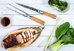 Forged Olive Vleesmes 20cm -Smokey Touch forged olive vleesmes 20cm 2