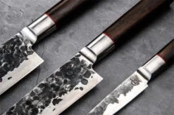 Forged Sebra 3-delige Messenset -Smokey Touch forged sebra 3 delige messenset 2