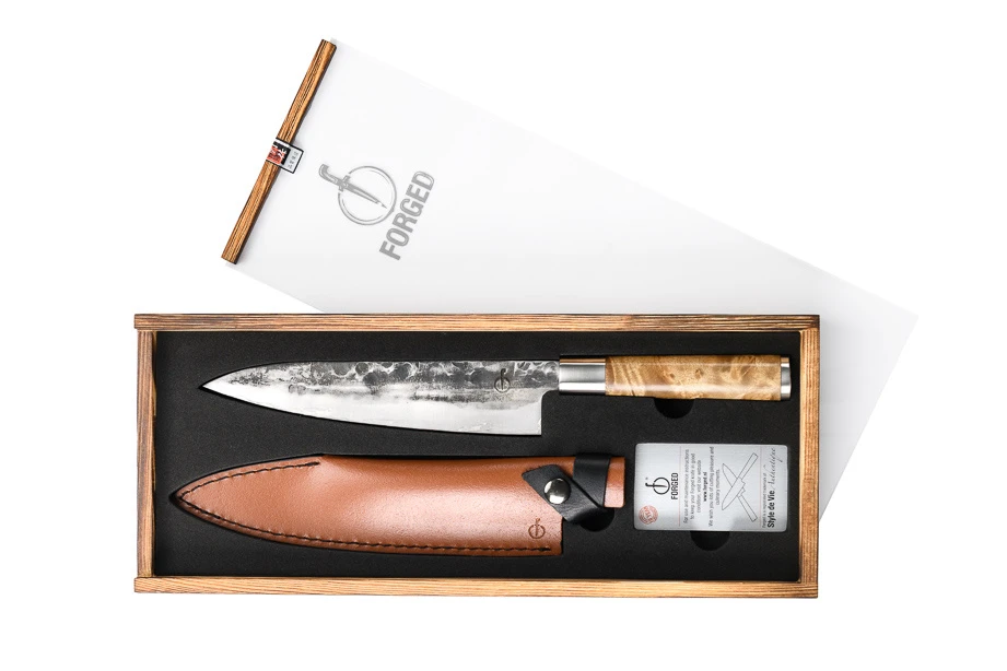 Forged VG10 Koksmes 20,5cm 1 Forged VG10 Koksmes 20,5cm