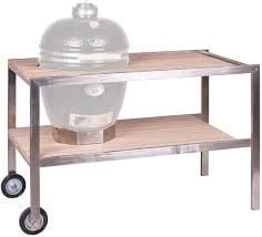 Monolith RVS Tafel Van Teakhout